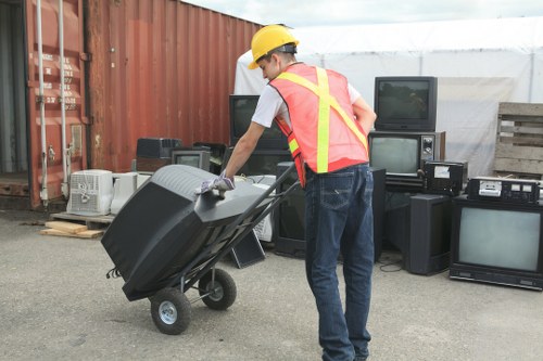 Variety of items ready for clearance in Bow home